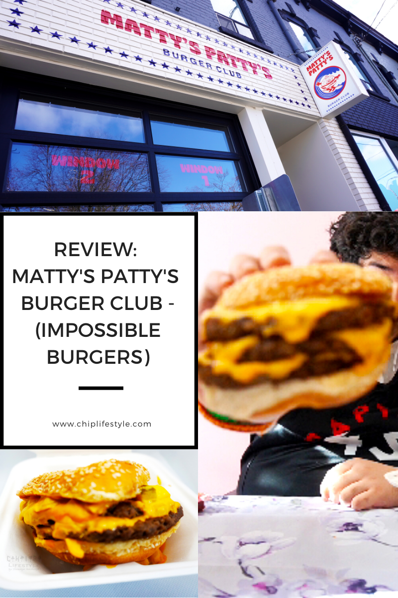 REVIEW: Matty's Patty's Burger Club - Impossible Burgers! - CHIP Lifestyle